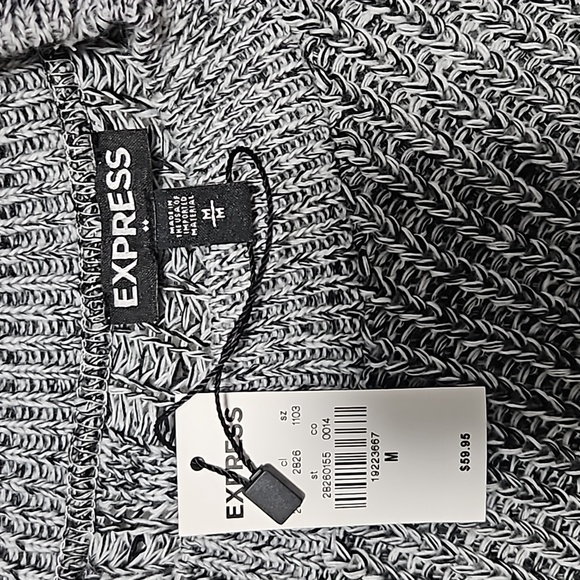 Express High-low Sweater with cutout detail, NWT - Picture 2 of 5